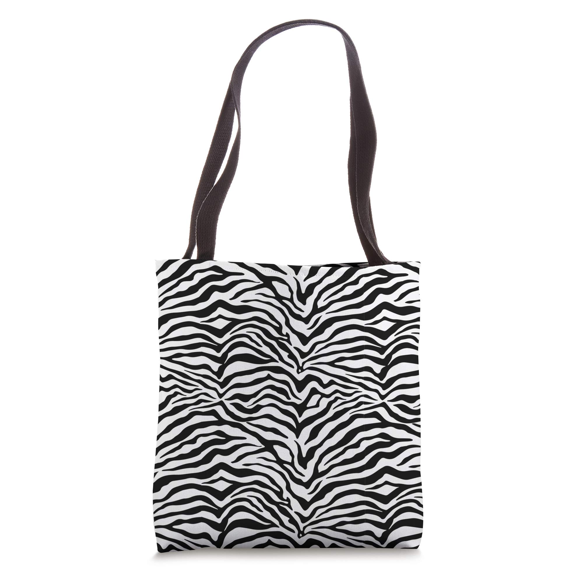 Stylish Zebra Print Tote Bag for Women - Large Reusable Shopping & Beach Bag - Perfect for Groceries, Work, Travel & Everyday Use