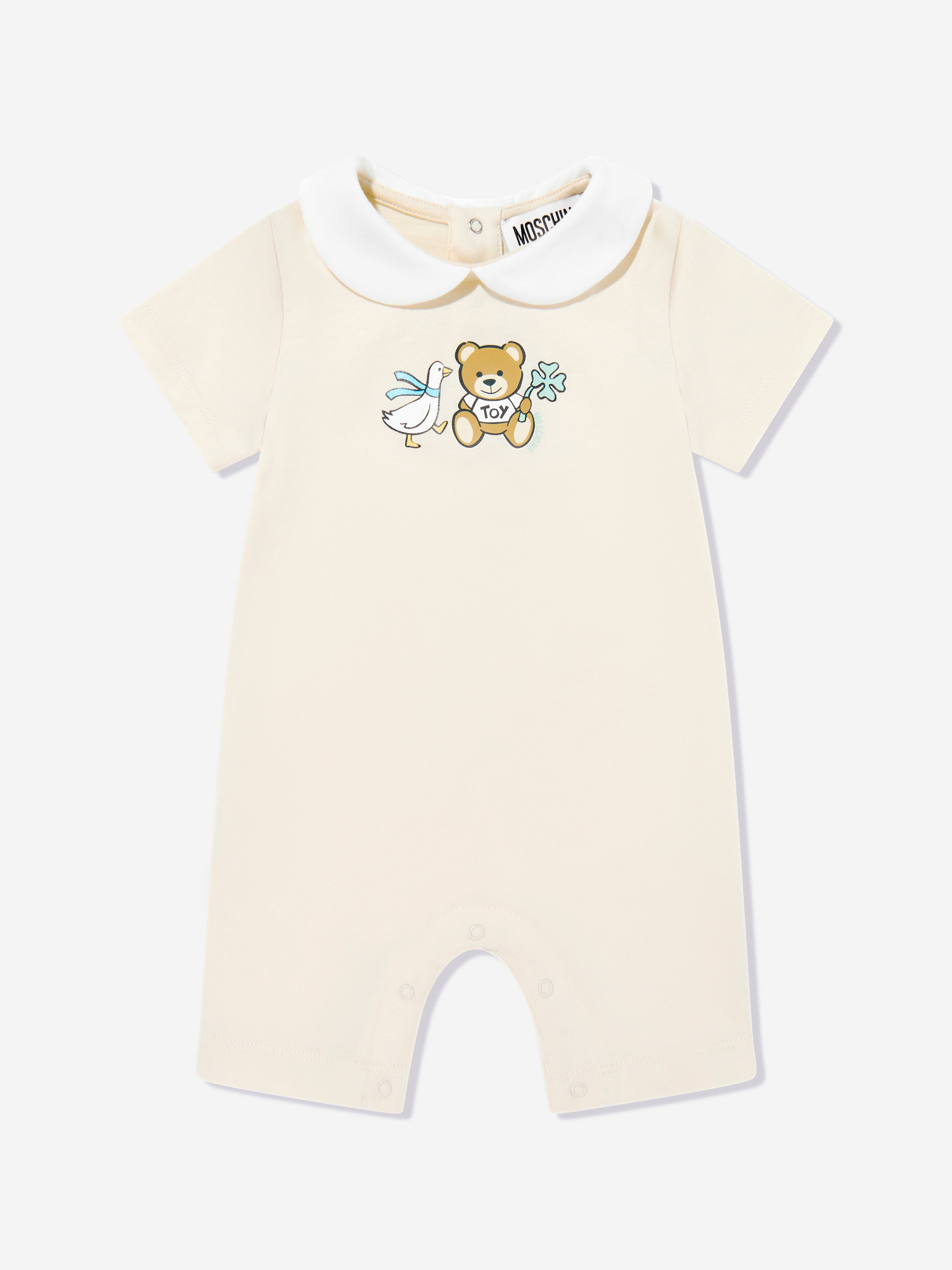 Adorable Beige Baby Teddy Bear Romper - Soft & Cozy Outfit for Newborns & Toddlers - Perfect for Playtime, Photo Shoots & Special Occasions