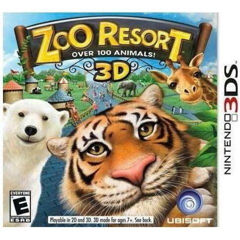 3DS Zoo Resort 3D Game - Fun Animal Simulation for Nintendo 3DS | Perfect for Kids & Family Game Nights