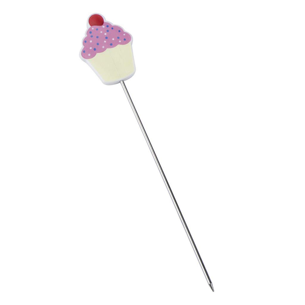 Premium Stainless Steel Cake Skewer - 12 Inch Bread & Cupcake Testing Tool for Bakers | Durable Kitchen Baking Accessories for Home & Professional Use | Perfect for Cake Decorating, Pastry Testing & Dessert Making