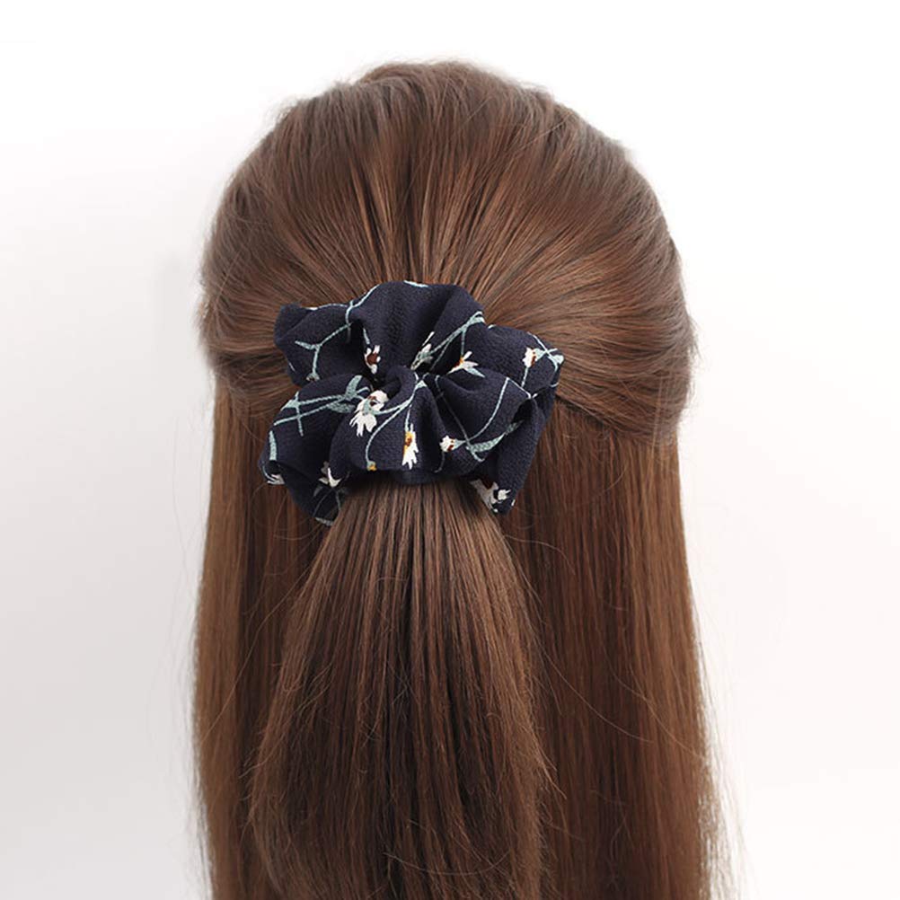Silky High Gloss Satin Scrunchies for Women & Girls - 12 Pack Multicolor Hair Ties - Perfect for School, Work, Gym & Everyday Hairstyles