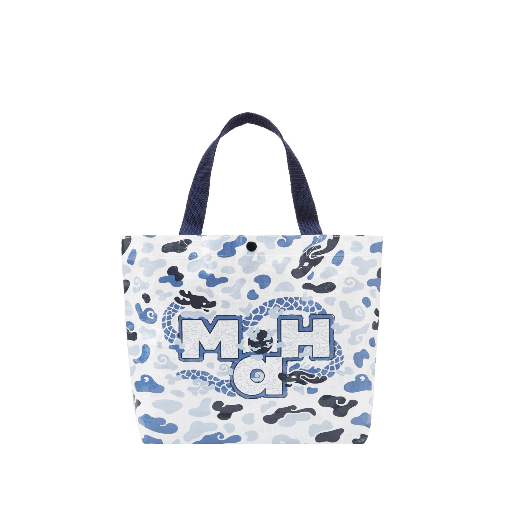 Durable Reusable Shopping Bags - Year of the Dragon Themed Eco-Friendly Grocery Totes for Supermarket, Farmers Market & Daily Errands