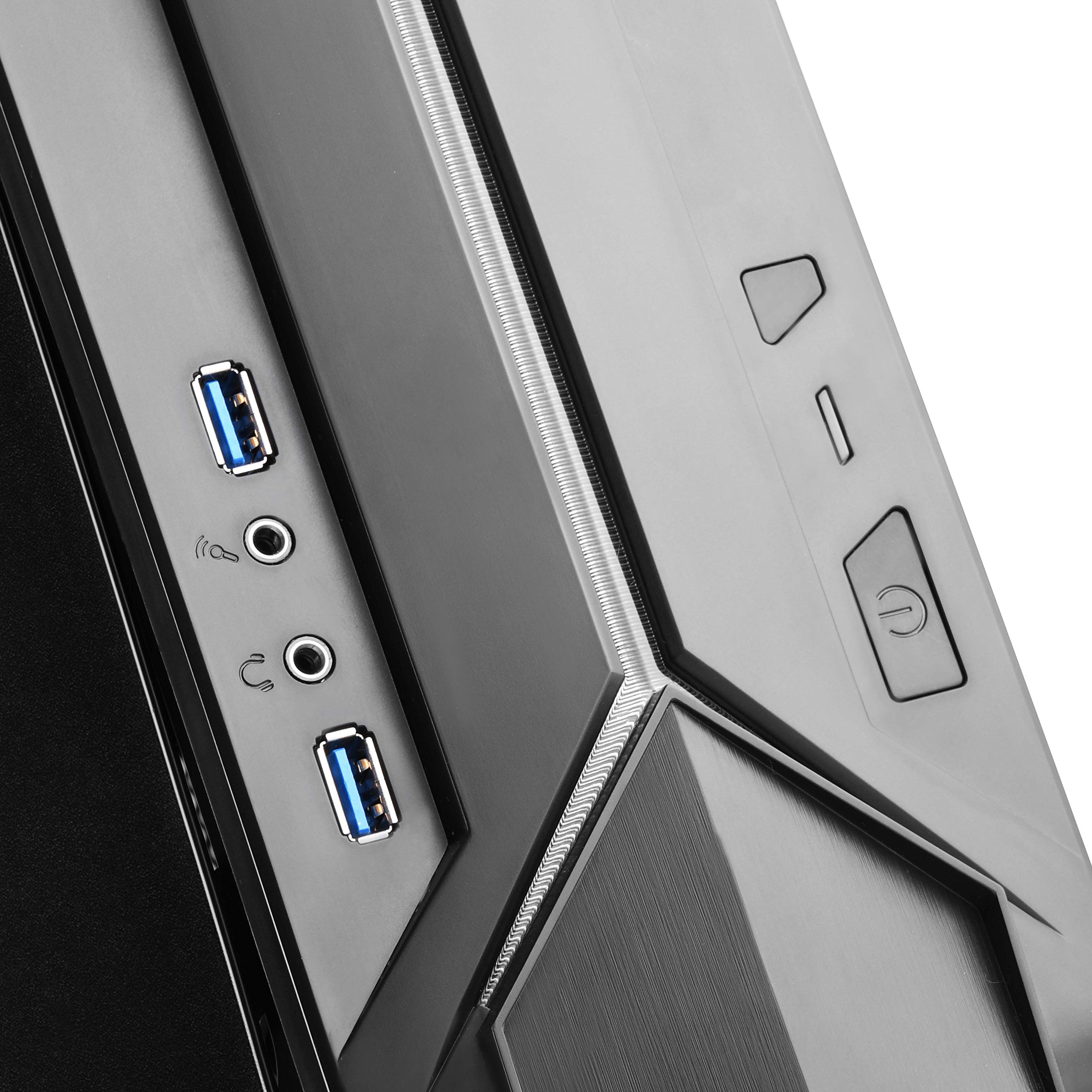 SilverStone SST-RVZ03B Raven Mini-ITX Gaming PC Case - Compact Black Chassis with RGB Lighting for High-Performance Gaming Rigs | Perfect for Small Space Setups, Esports Tournaments & Home Entertainment Systems