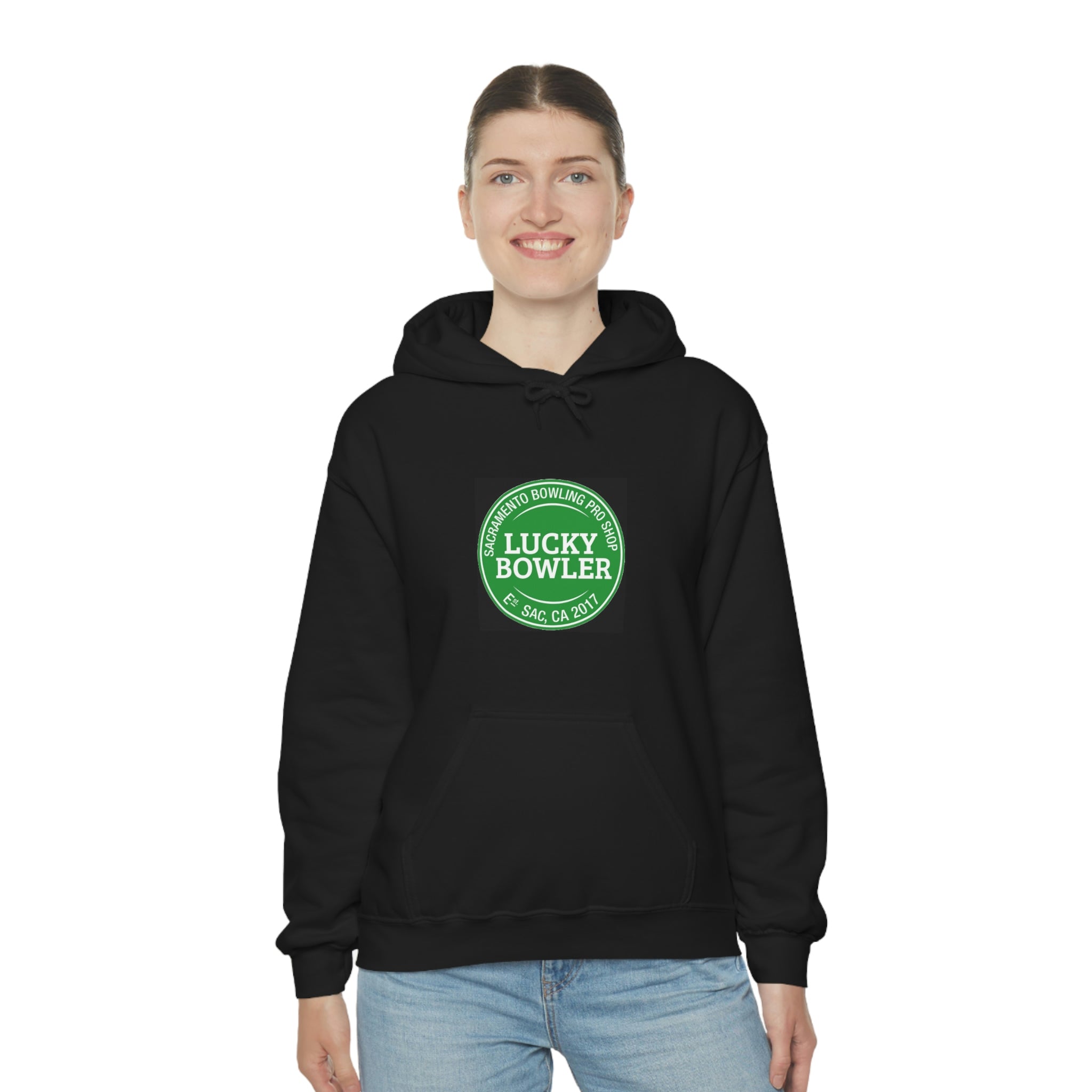 Lucky Hoodie #3 with QR Code - Stylish Unisex Pullover for Men & Women - Perfect for Casual Wear, Street Fashion, and Social Media QR Code Sharing