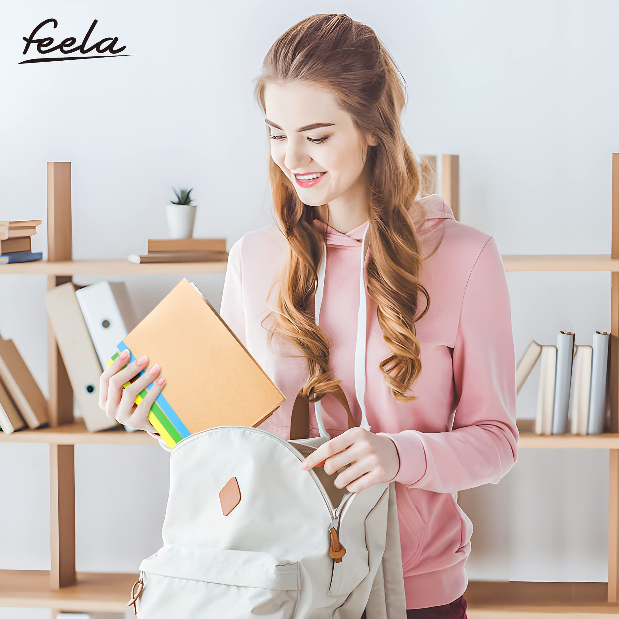 32 Pack A5 Composition Notebooks Bulk - College Ruled Lined Blank Pages, Kraft Cover with Rainbow Spines (8 Colors, 60 Pages, 8.3”x5.5”) - Perfect for Students, Office, Journaling & Travel Writing