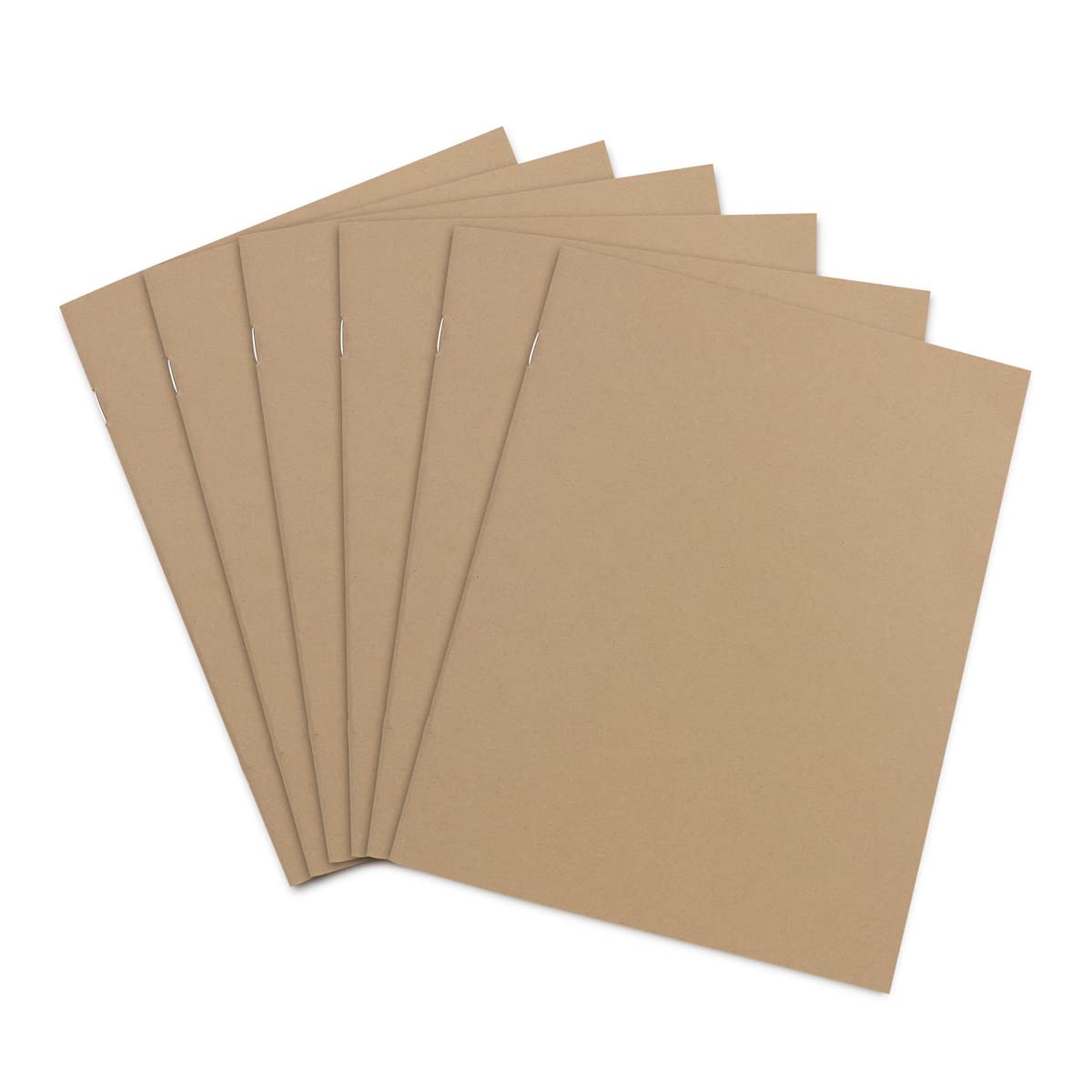 Hygloss 4.25x5.5 Inch Kraft Blank Books 24 Pack for Journaling & Sketching - Perfect for Art, Crafts & Writing
