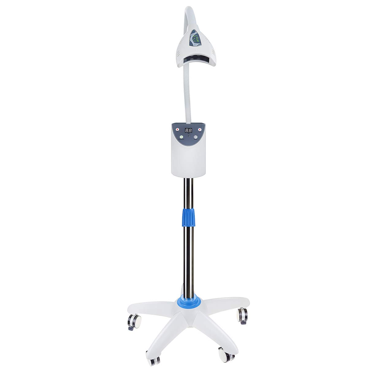 LED Teeth Whitening Light Kit - Professional Mobile Whitening Bleaching Lamp Machine YF-666 for Home & Travel Use - Brighten Your Smile Anywhere