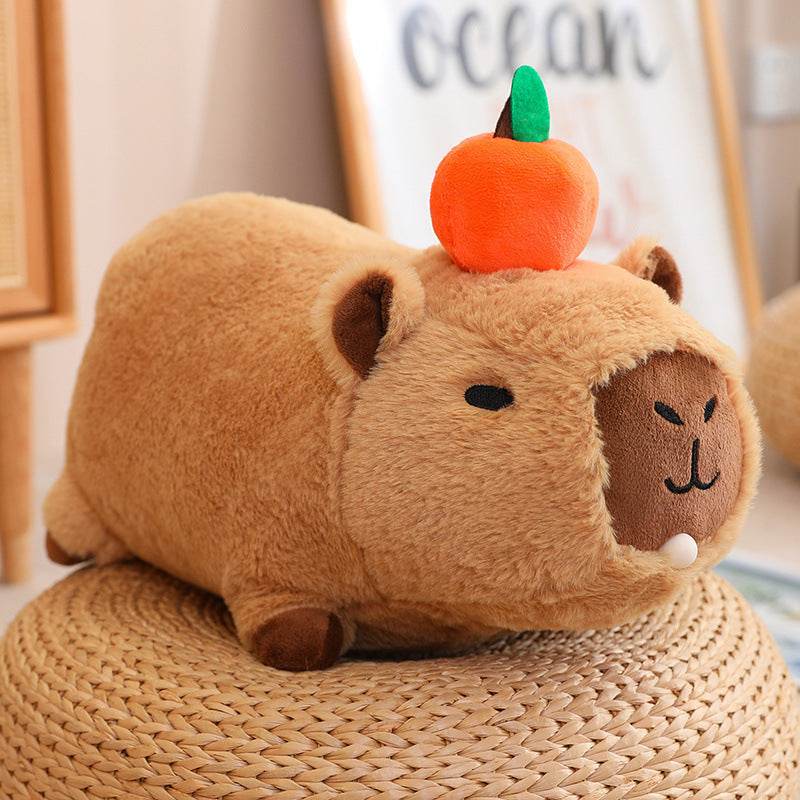 Adorable Kawaii Capybara Plush Toy - Soft & Huggable Stuffed Animal for Kids & Adults | Perfect for Cuddling, Gifts, and Home Decor