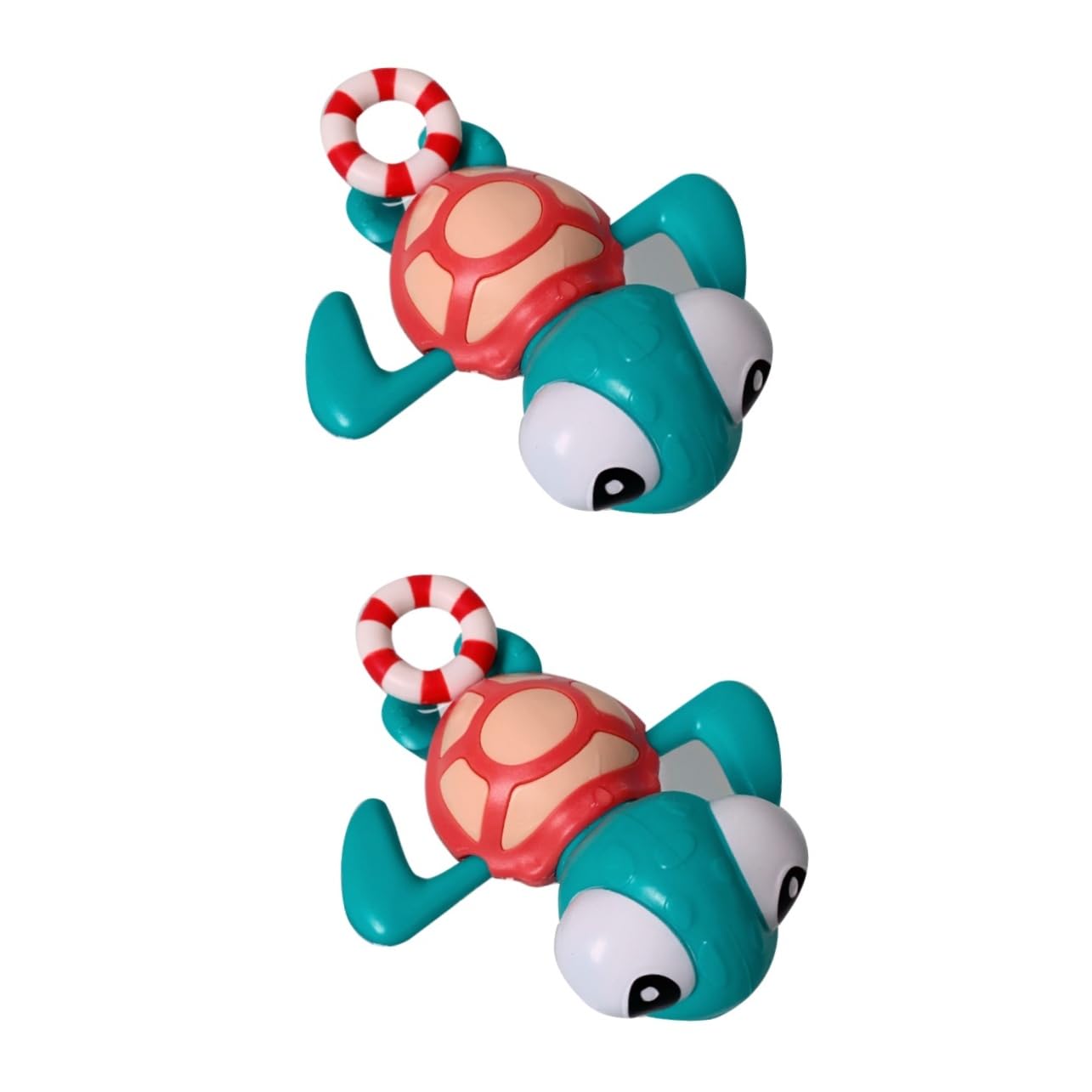 2 Pack Fun Animal Bath Toys for Kids - Cute Rubber Duck & Sea Creature Water Play Set for Bathtime & Pool Fun - Perfect Toddler Bath Time Toys for Sensory Play & Learning