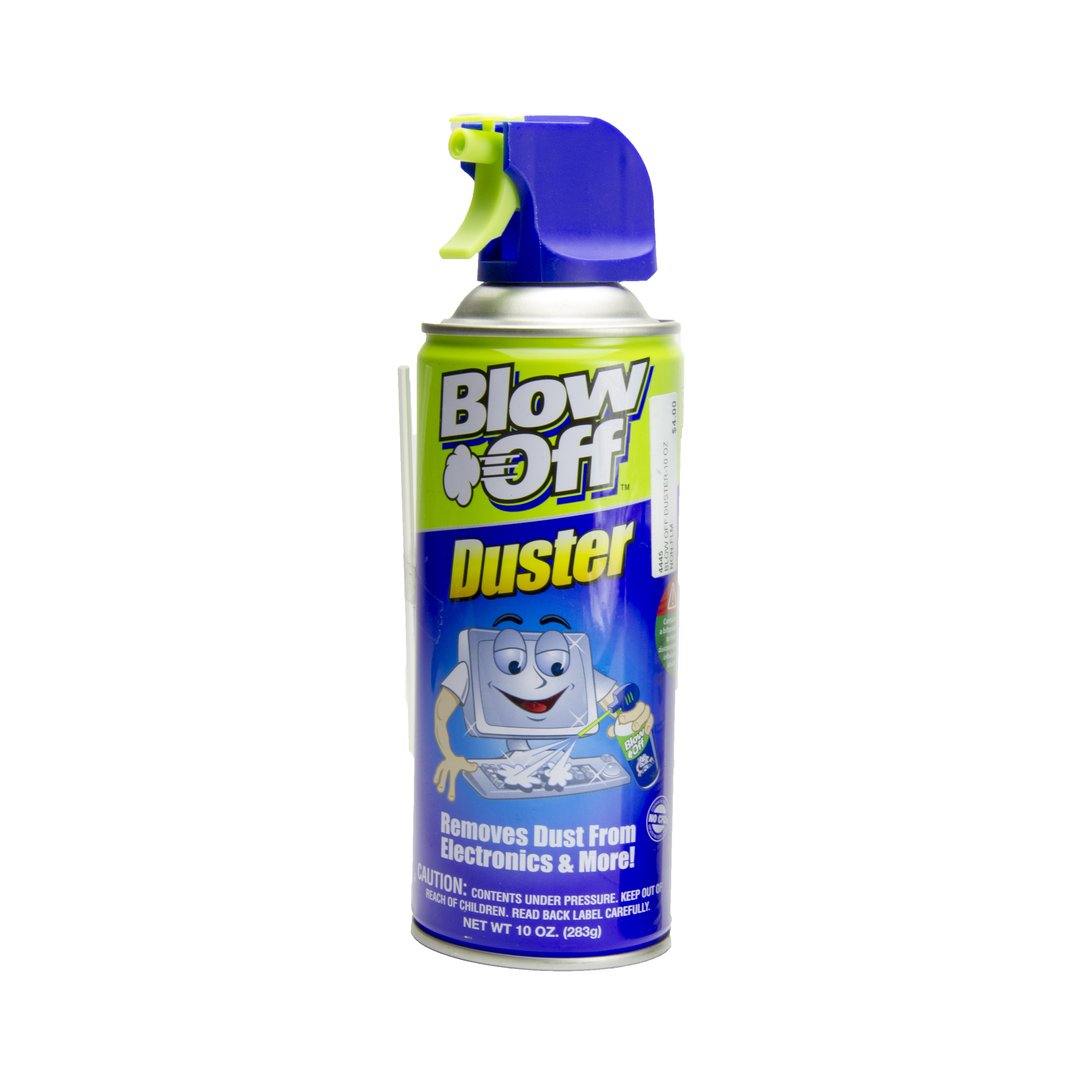 10 oz Canned Air Duster for Electronics, Keyboards & Dust Cleaning - Blow Off Compressed Air for PC, Laptop & Office Use