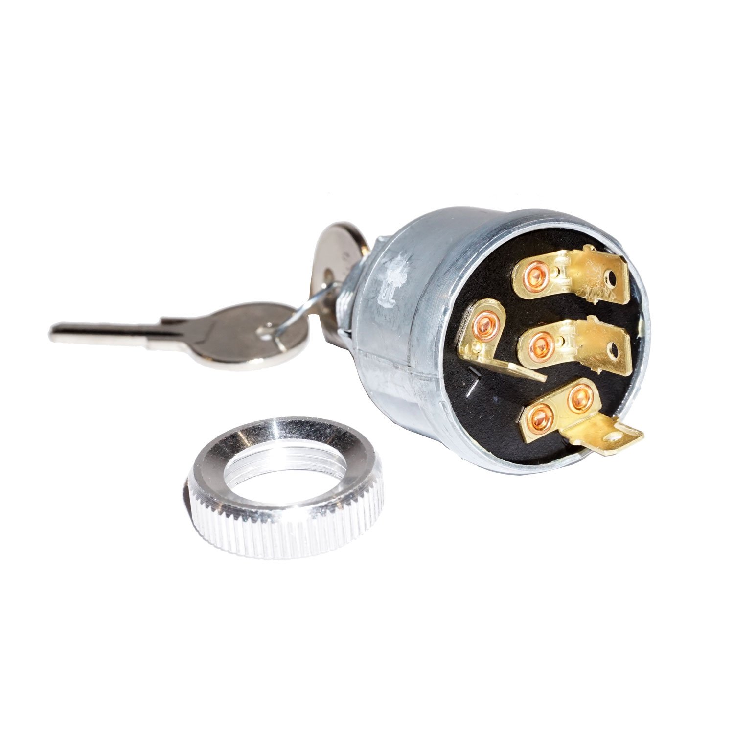 EZGO Unique Keyed Ignition Switch for Cars with Lights - Universal Replacement Part for Vehicle Security & Lighting System Upgrade