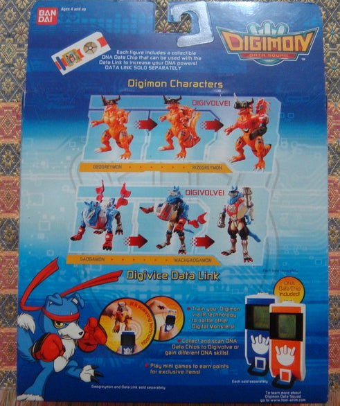 Bandai Digimon Savers Evolution Cho Shinka Geogreymon Action Figure - Authentic U.S. Version Collectible Toy for Anime Fans & Digimon Lovers - Perfect for Display, Play & Anime Collections