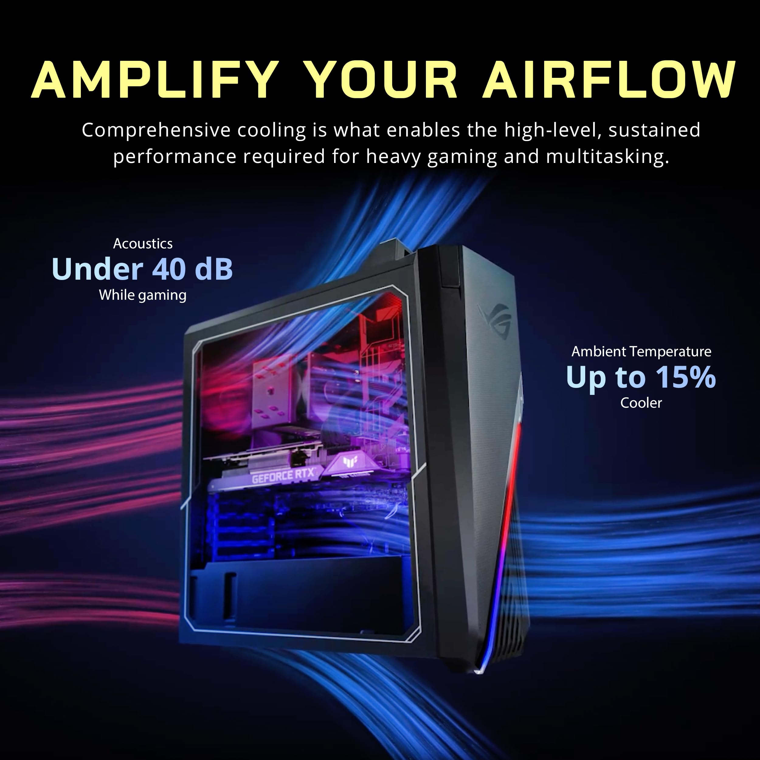 ASUS ROG Gaming Desktop PC 2022 - Intel Core i7-12700F, 32GB DDR4 RAM, 1TB SSD + 1TB HDD, NVIDIA RTX 3060 12GB, Windows 11 Pro - Ultimate Gaming & Streaming Setup for Esports & Content Creation