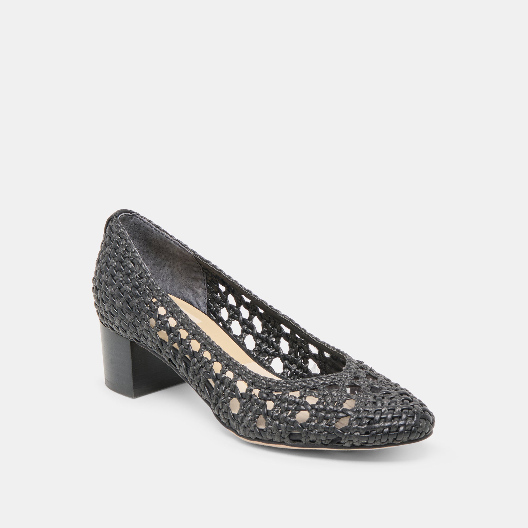 LULA Women's Black Woven Raffia High Heels Sandals - Perfect for Summer Weddings, Beach Parties & Evening Events