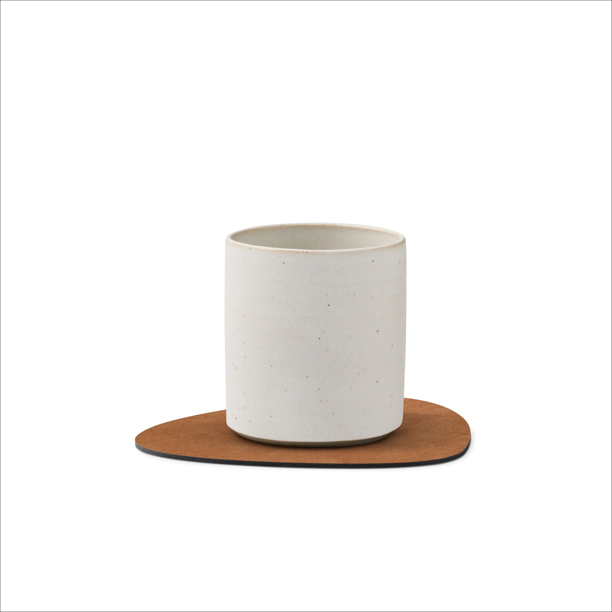 LIND DNA Nupo Curve Coaster Set - Natural Wood Drink Coasters for Coffee, Wine & Beer - Perfect for Home, Office & Bar Use