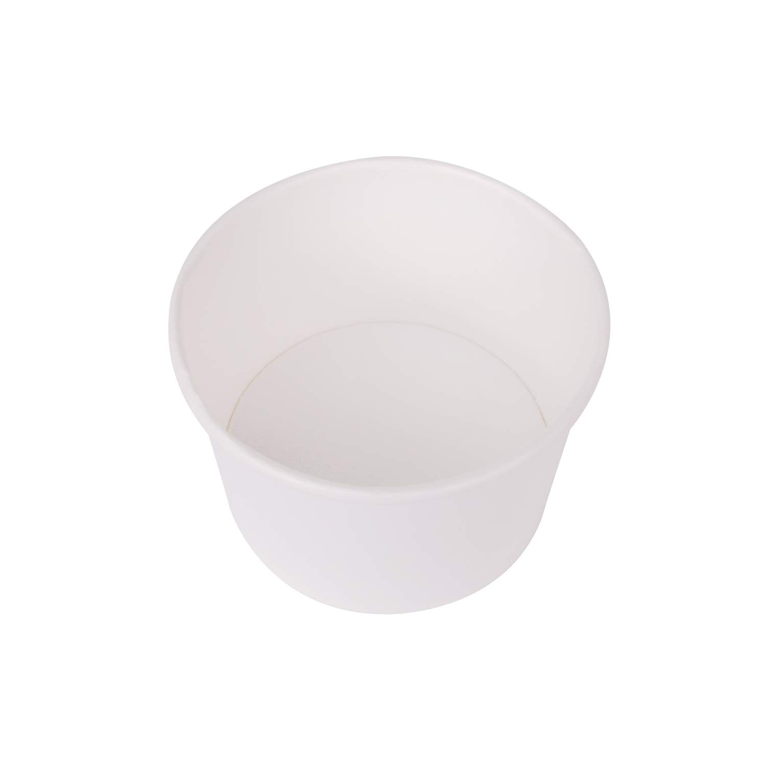 Premium 4oz (1000 ct) White Paper Ice Cream Cups - Ideal for Hot & Cold Foods, Gelato, Yogurt, and Snacks - Perfect for Parties, Dessert Shops, and Catering (C-KDP4W)