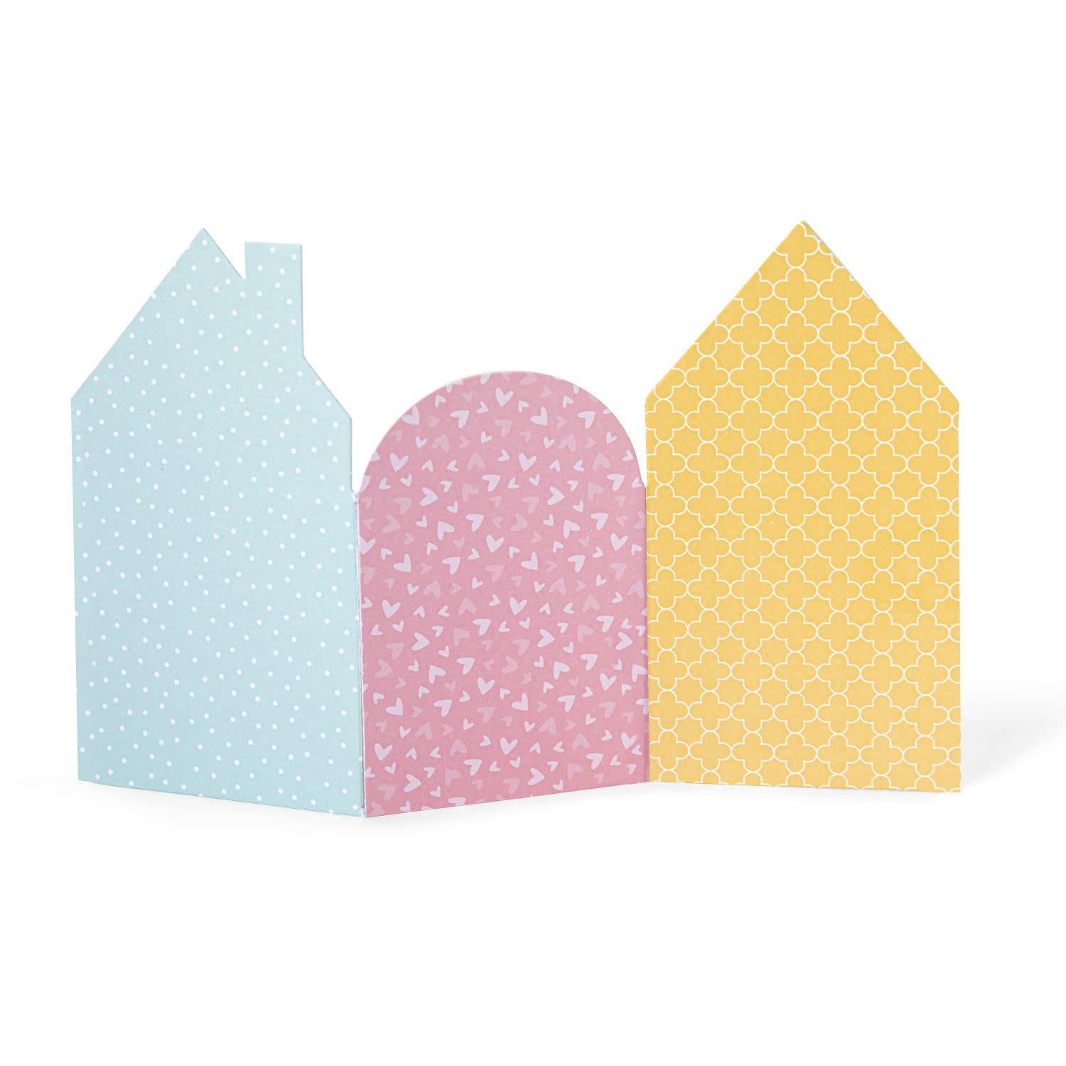 Sizzix Bigz L Die - Olivia Rose House Book Craft Die-Cut Template (665826, Multicolor) for Scrapbooking, Card Making & DIY Home Decor Projects
