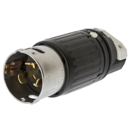 50A Twist Lock Male Plug - Heavy Duty Locking Power Connector for Generators, RVs, and Industrial Equipment