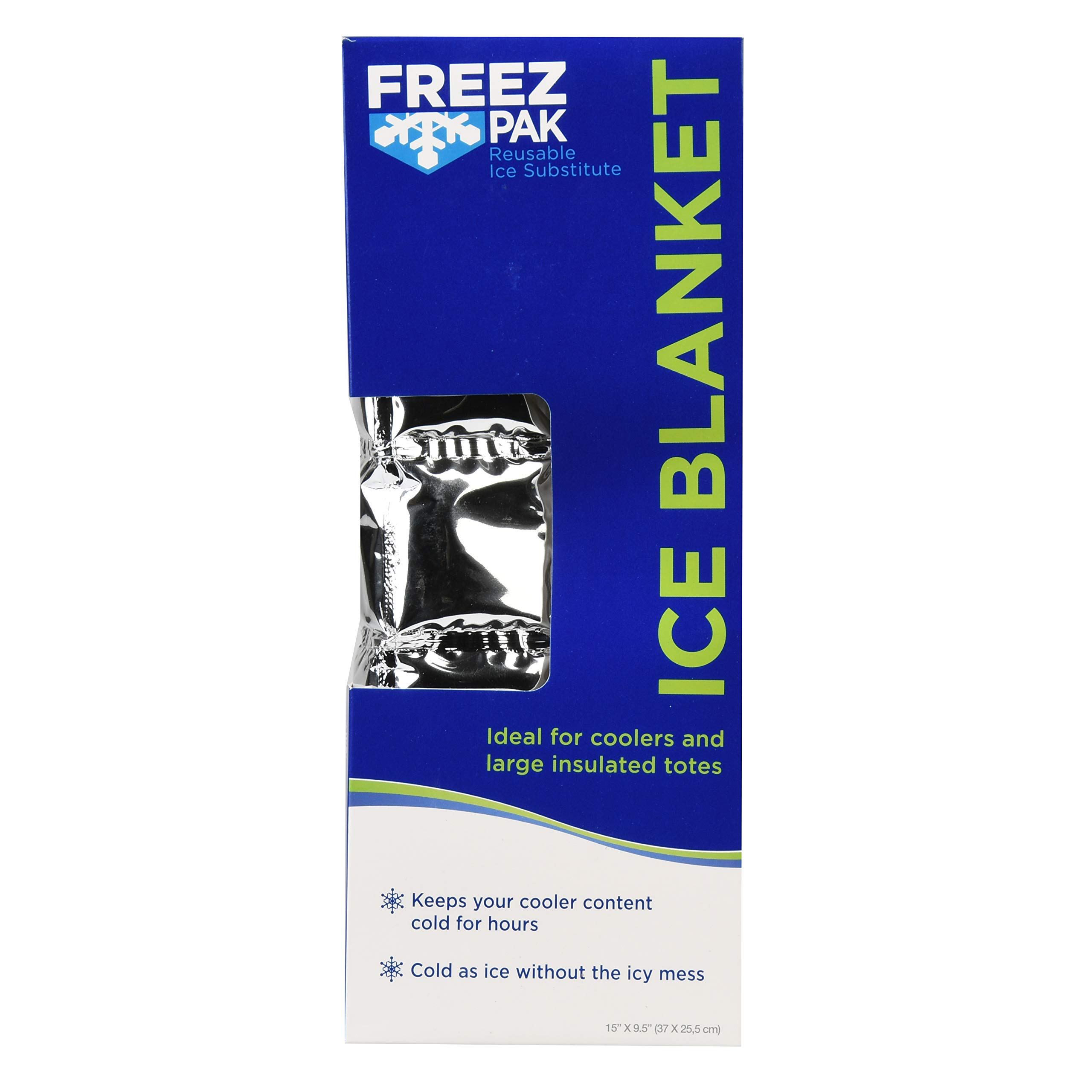 Lifoam Freez Pak Reusable Ice Blanket for Injuries, Pain Relief & First Aid - Cold Therapy Wrap for Shoulder, Knee, Back & Muscle Recovery