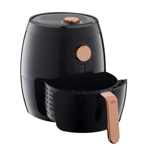 Europace EAF 5320V 3.2L Air Fryer Rose Gold - Healthy Oil Free Cooking for Family, Perfect for French Fries, Chicken Wings & Vegetables