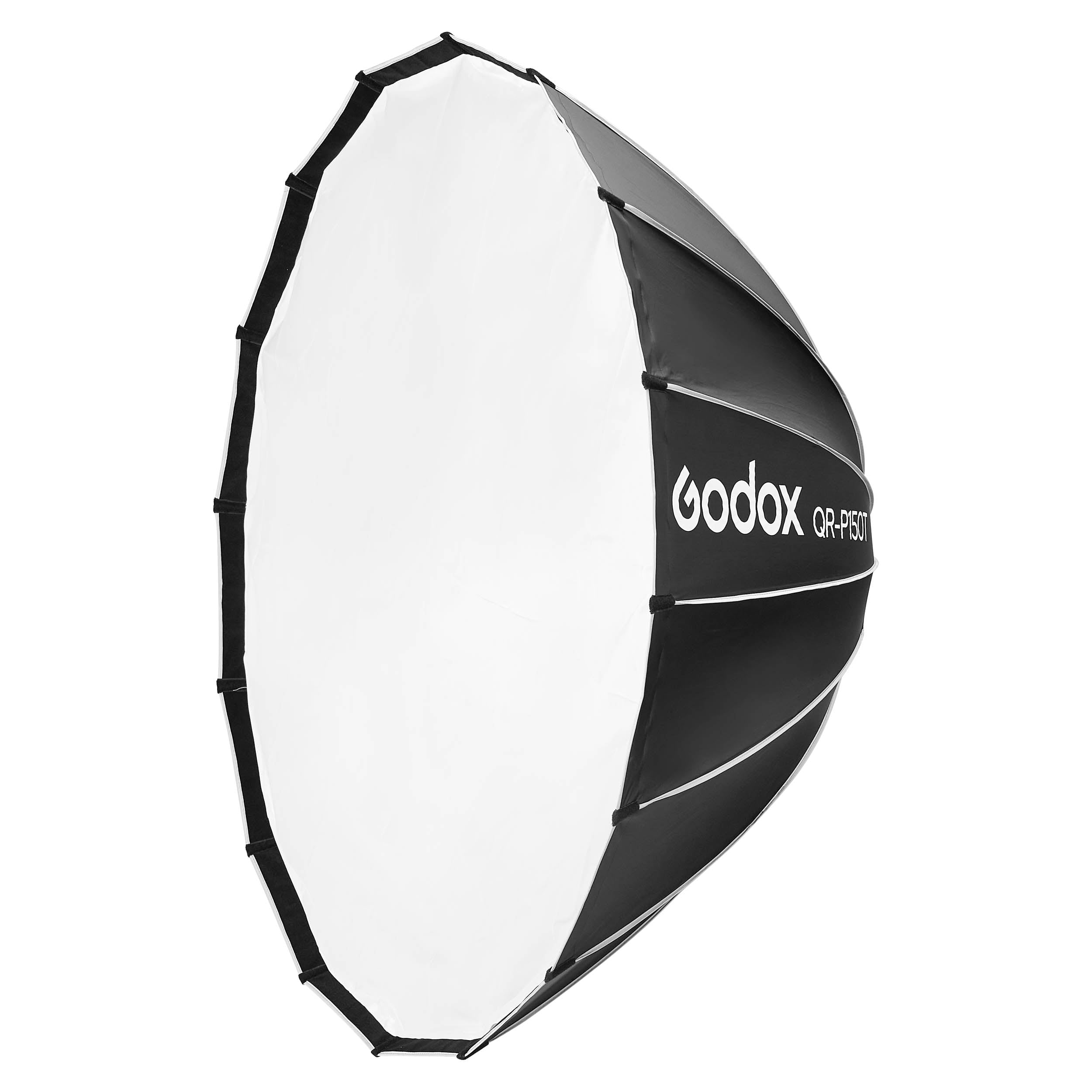 QR P150T Quick Release Parabolic Softbox with Bowens S Mount - Professional Photography Lighting for Studio, Portrait & Product Shoots