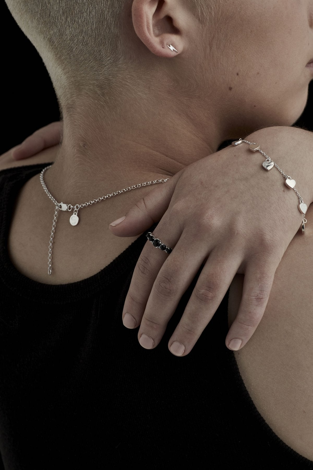 Stolen Heart Bracelet Sterling Silver - Elegant Jewelry Gift for Women, Perfect for Valentine's Day & Anniversaries