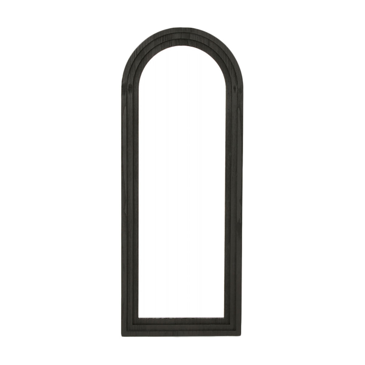Belvedere Arch Wood Mirror - 63 x 160cm Handcrafted Full-Length Wall Mirror for Bedroom, Living Room & Entryway Decor