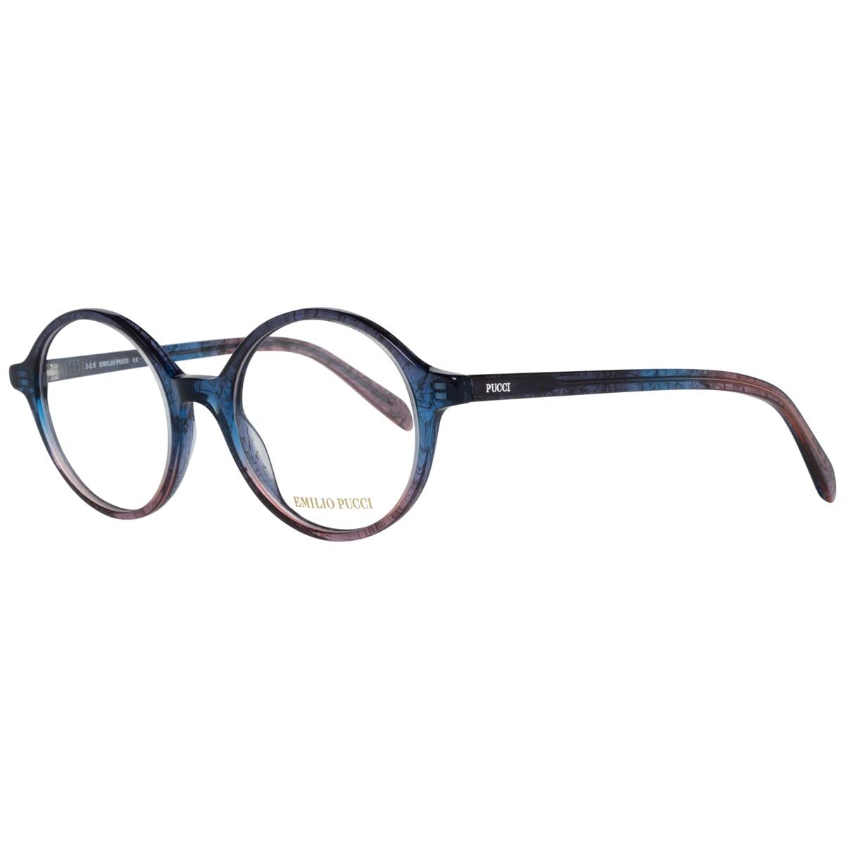 Emilio Pucci Multicolor Women's Optical Glasses Frames | Stylish & Lightweight Eyewear for Women | Perfect for Work, Reading & Fashion Accessories
