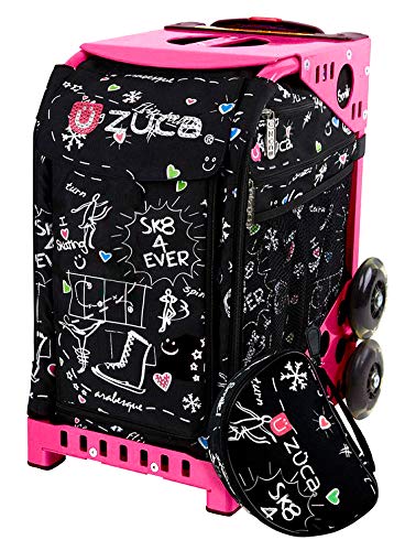 ZUCA Black Sk8 Limited Edition Backpack - Durable Skateboarding & School Bag for Teens & Adults | Perfect for Skateboarding, School, Travel & Daily Use