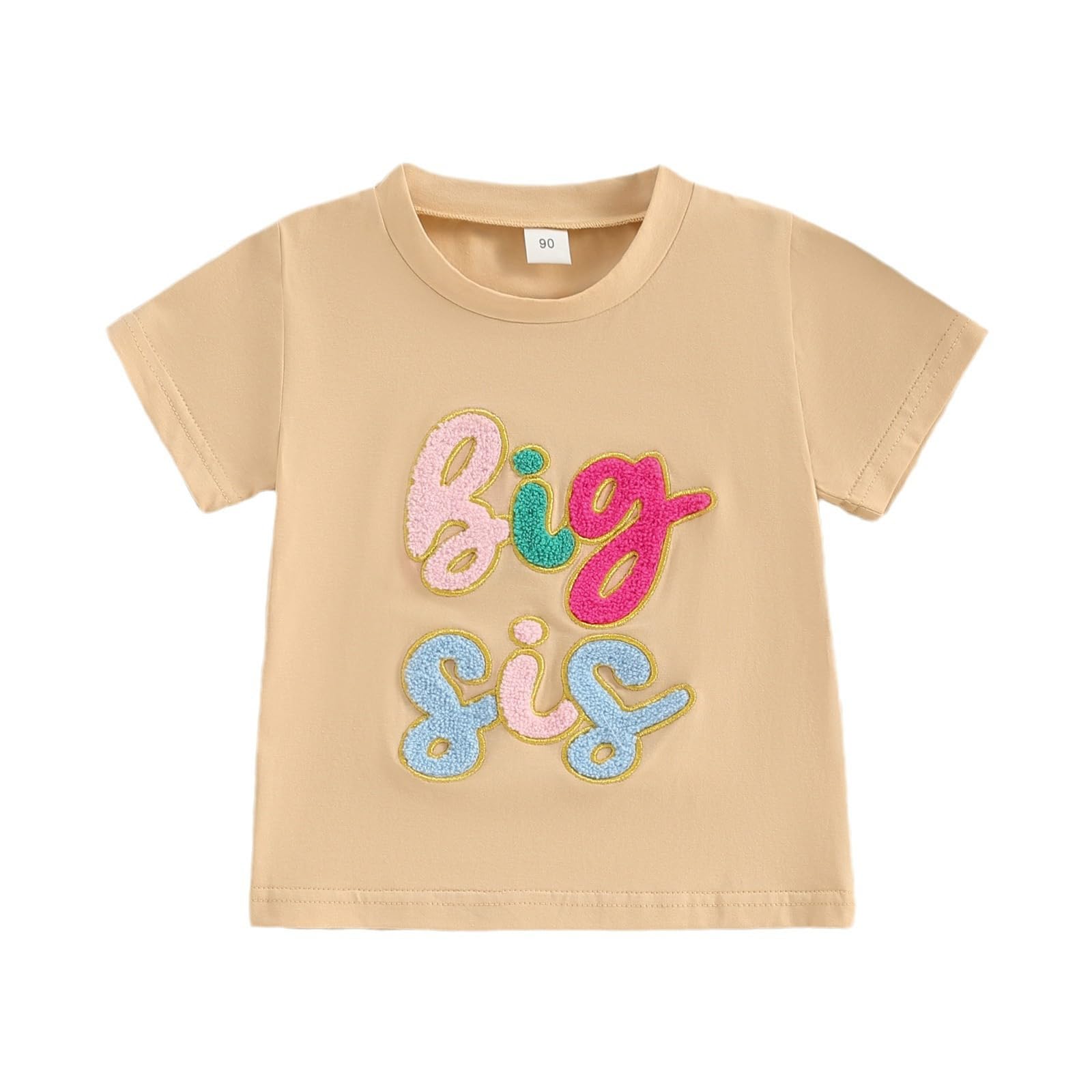 Big Sister Little Sister Matching Outfits - Cute Baby Girl & Boy Sibling T-Shirts & Bodysuits - Perfect for Family Photos, Birthday Gifts & Twin Outfits