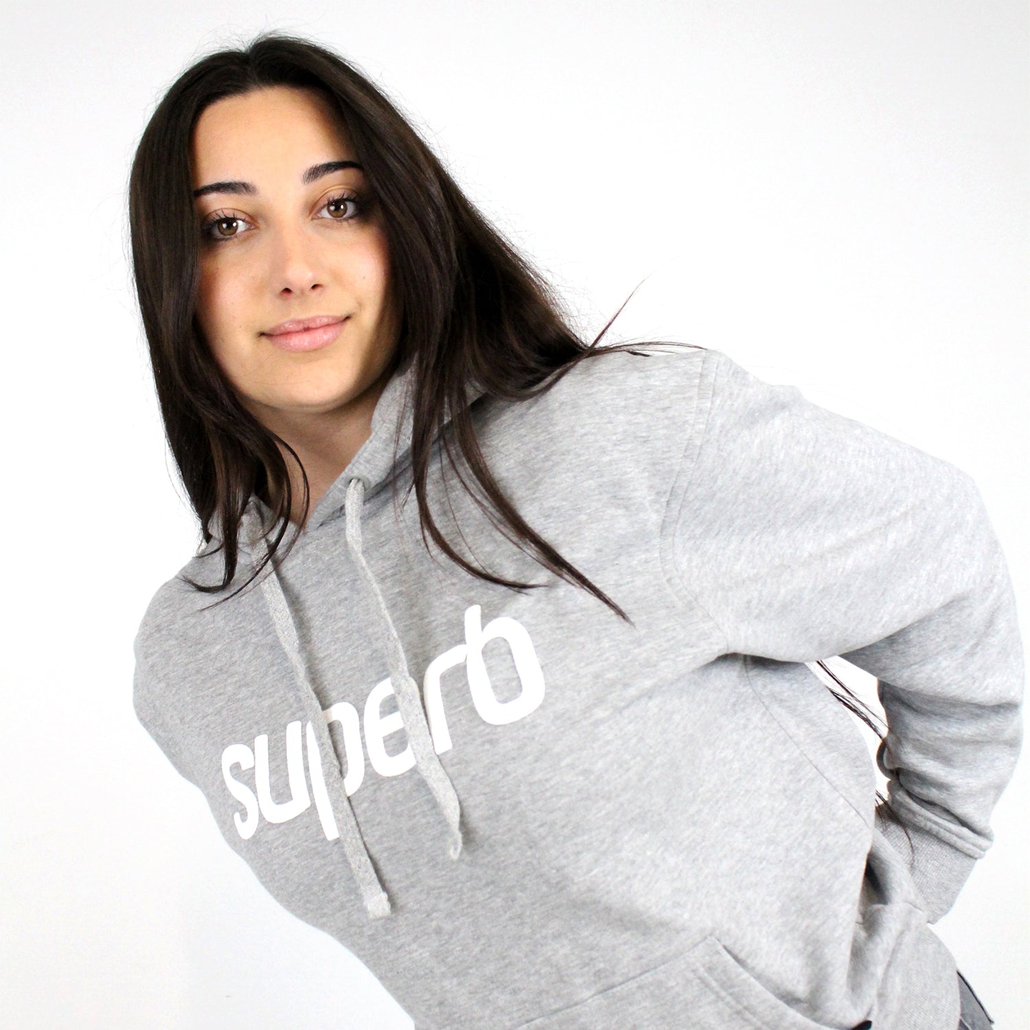 Puffy Mode Grey Hoodie - Cozy & Stylish Sweatshirt for Men & Women - Perfect for Casual Wear, Gym, and Outdoor Activities