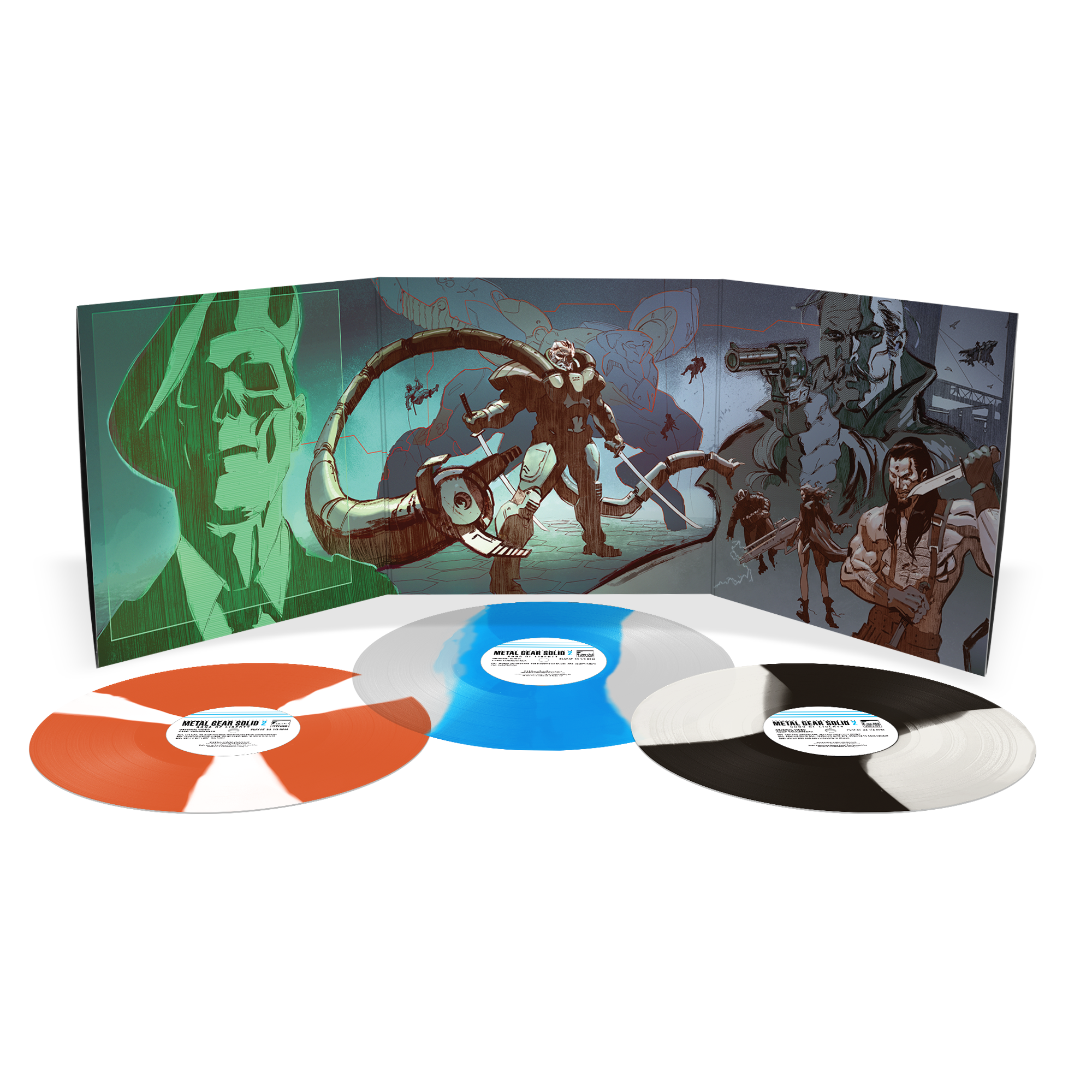 Metal Gear Solid 2: Sons of Liberty Original Video Game Soundtrack (SDCC 2024 Exclusive) - Limited Edition Collector's Item for Gamers & Anime Fans - Perfect for Gaming Sessions, Conventions & Display Collections