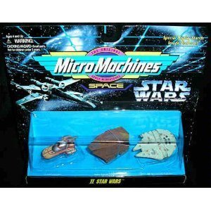 Micro Machines SPACE - Star Wars II Collectible Toy Vehicles | Perfect for Star Wars Fans & Space Enthusiasts | Great for Play, Display & Gift Giving