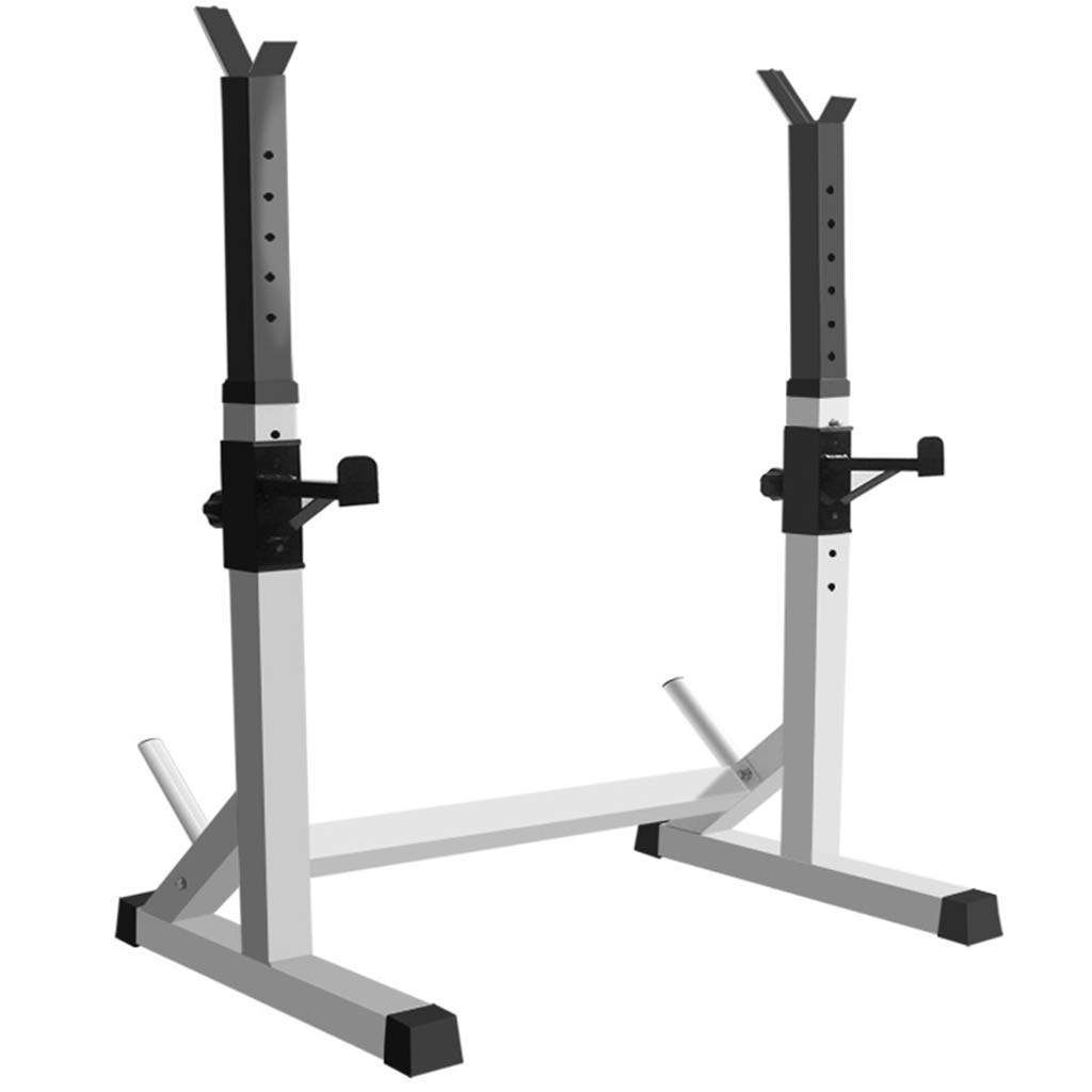 Fubas Adjustable Height Squat Rack & Home Bench Press - 550LBS Weight Capacity Multifunctional Fitness Equipment for Strength Training | Perfect for Home Gym, CrossFit & Powerlifting Workouts