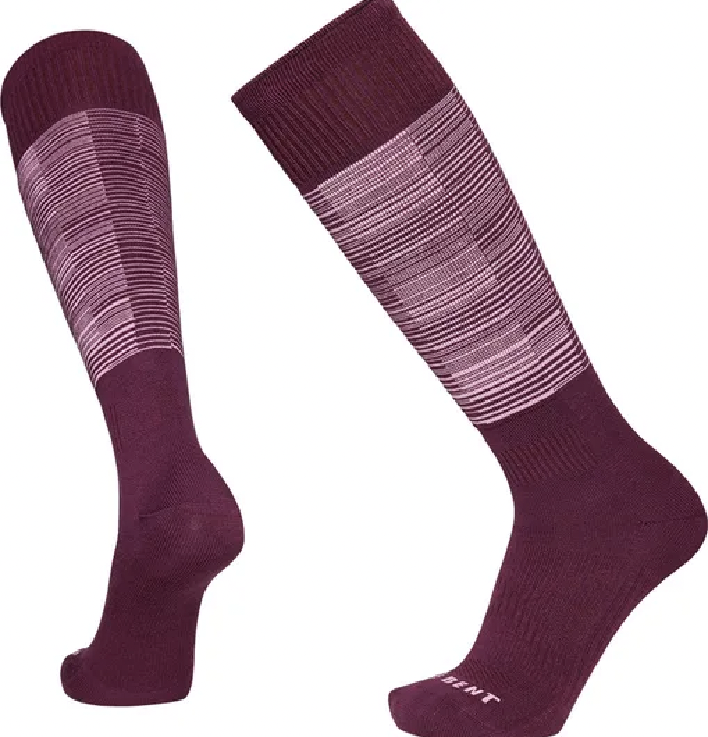 Le Bent Glacier Targeted Cushion Snow Socks - Thermal Ski Socks for Men & Women - Moisture Wicking Hiking Socks for Cold Weather - Perfect for Skiing, Snowboarding & Winter Sports