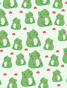 Frog and Mushroom-1