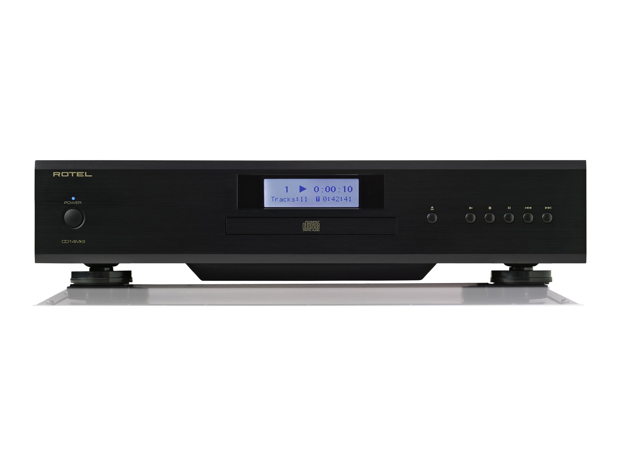 Rotel CD14 MKII CD Player - High-Fidelity Audio for Home Theater & Music Listening | Perfect for Audiophiles & Hi-Fi Enthusiasts