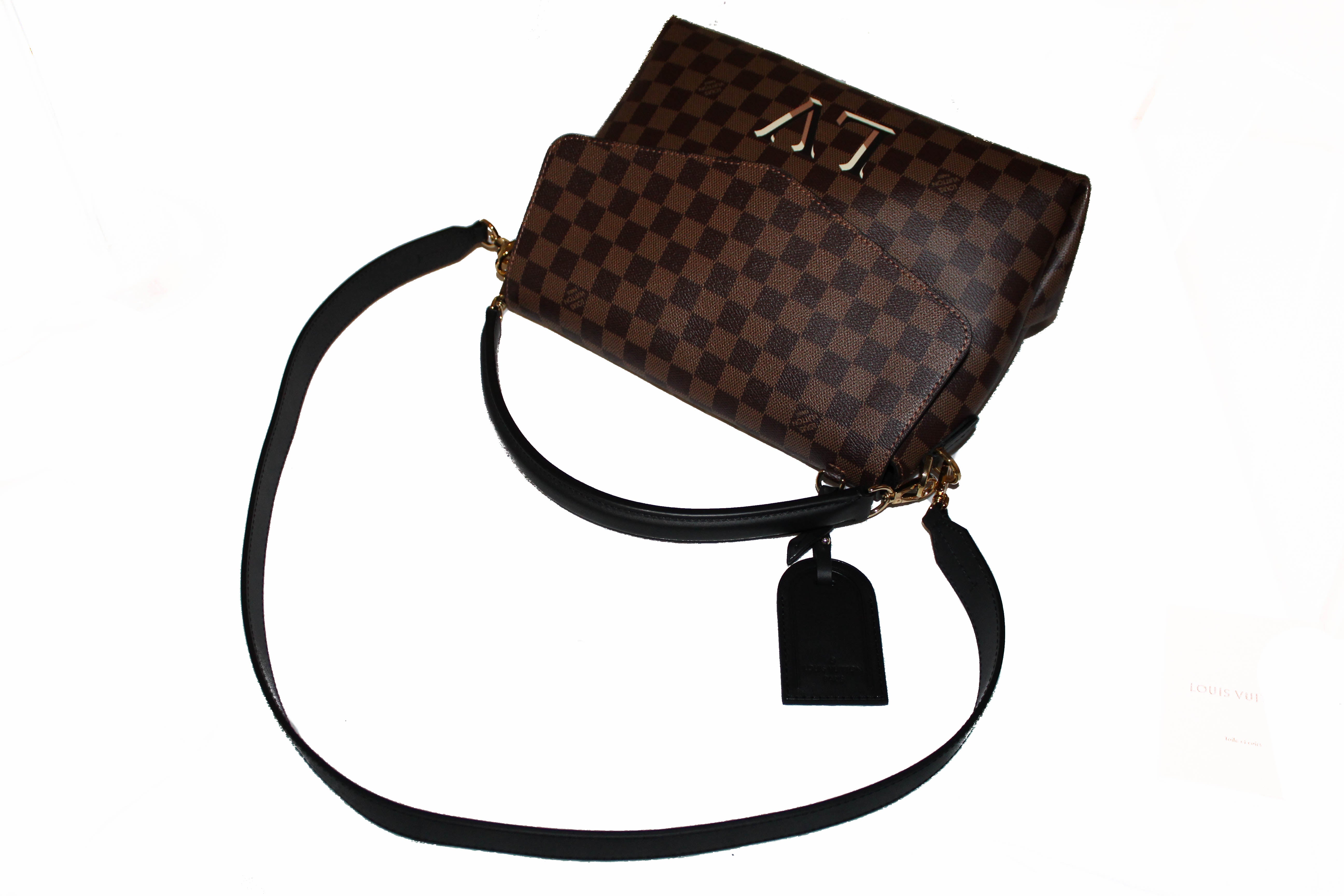 Authentic Louis Vuitton Damier Ebene Beaubourg MM Handbag & Shoulder Bag - Luxury Designer Tote for Women, Perfect for Work, Travel & Everyday Use