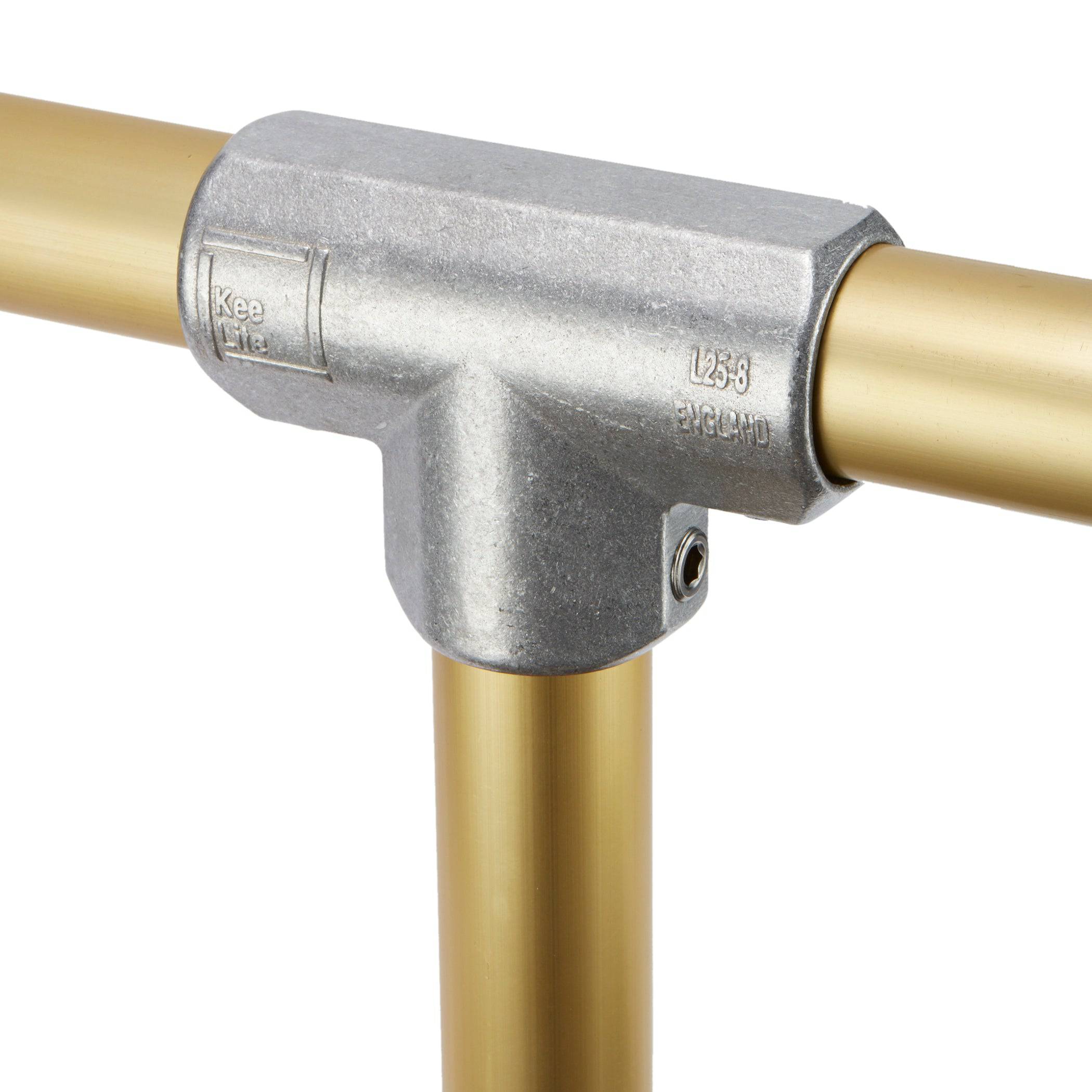 Aluminum 3-Way Socket Tee Fitting - Heavy Duty Plumbing Connector for Water, Gas & Air Lines - Perfect for DIY Home Repairs, Irrigation Systems & Industrial Applications