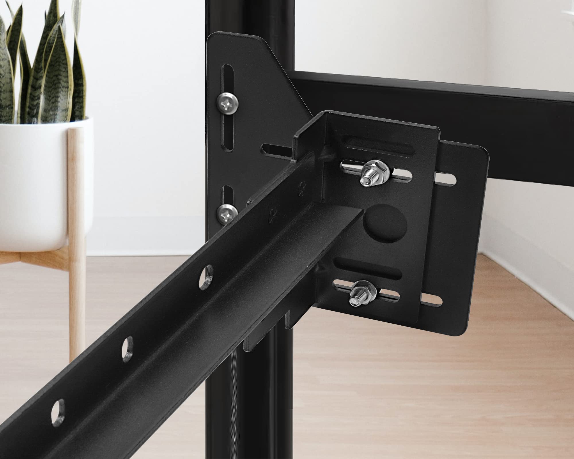 Heavy Duty Bed Frame Brackets & Adapter Kit - Convert Full to Queen Size Headboard, Metal Bed Frame Modification Plate | Perfect for Bedroom Upgrades & DIY Furniture Projects