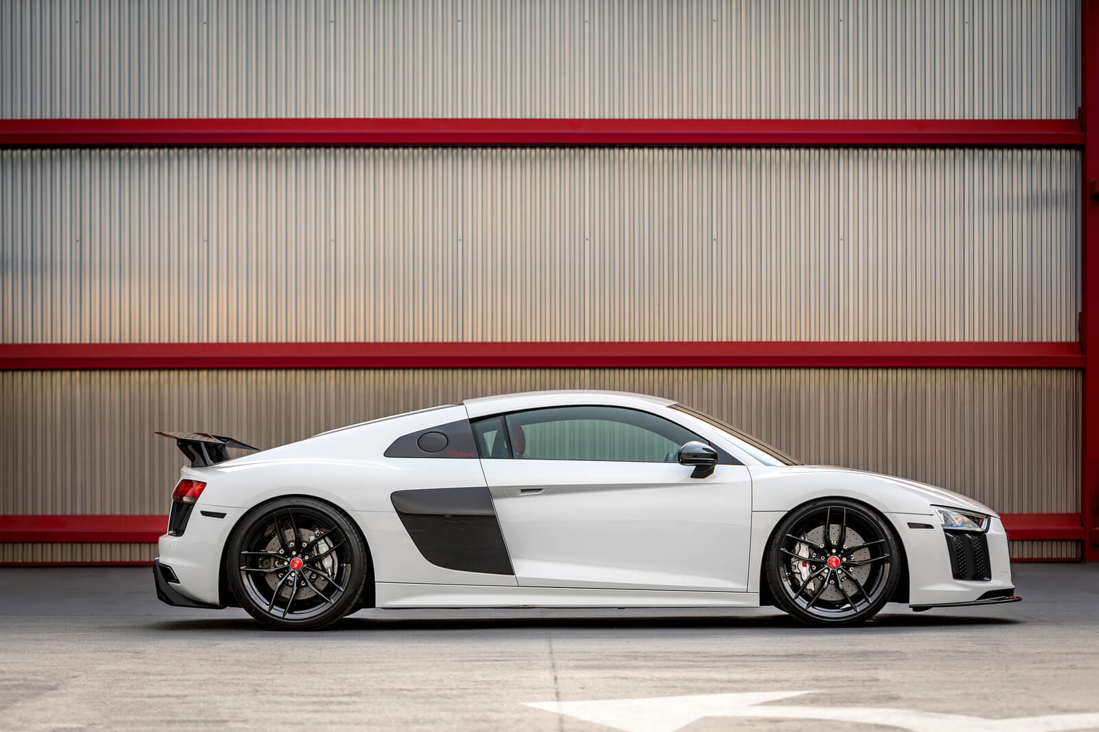 Audi R8 VRS Aero Program 20V FF 105 - High Performance Carbon Fiber Rear Wing for Track & Street Racing