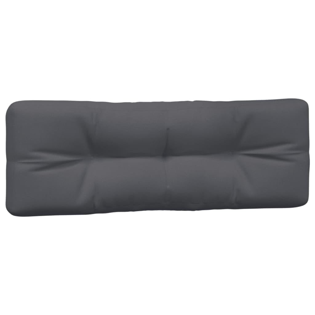 vidaXL 3-Piece Water Repellent Outdoor Chair Cushion Set - Durable Patio Furniture Seat Cushions for Garden, Deck & Poolside (Anthracite Fabric) | Perfect for Lounging, Entertaining & Outdoor Relaxation