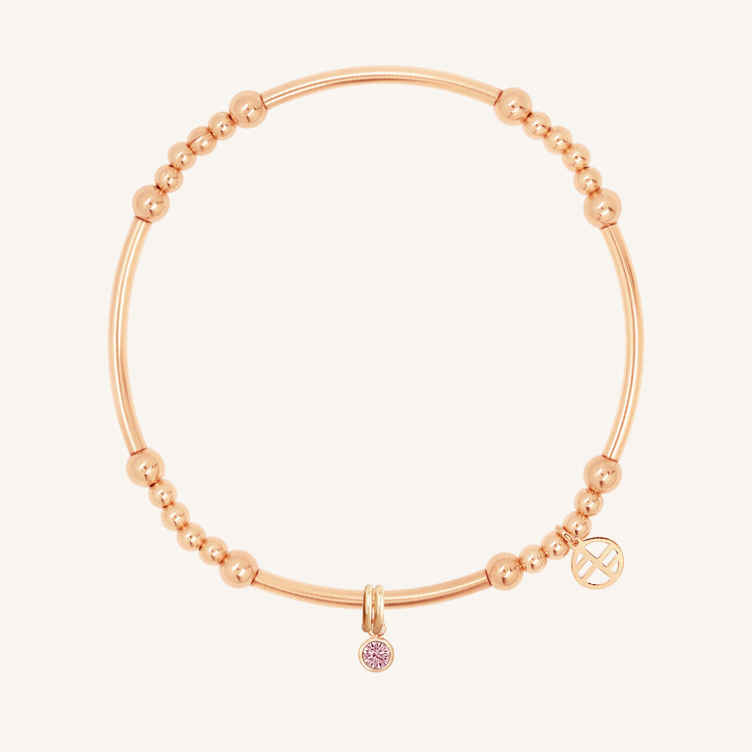 Birthstone Bracelet for Women - Personalized Aura Crystal Jewelry for Gifts, Healing & Spiritual Energy - Perfect for Birthdays, Anniversaries & Meditation