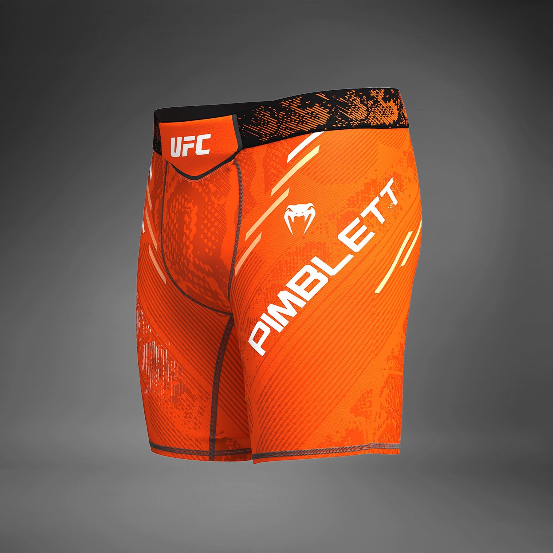 UFC Unrivaled by Venum Men's Orange Paddy Pimblett Vale Tudo Shorts - MMA Training & Fight Night Apparel