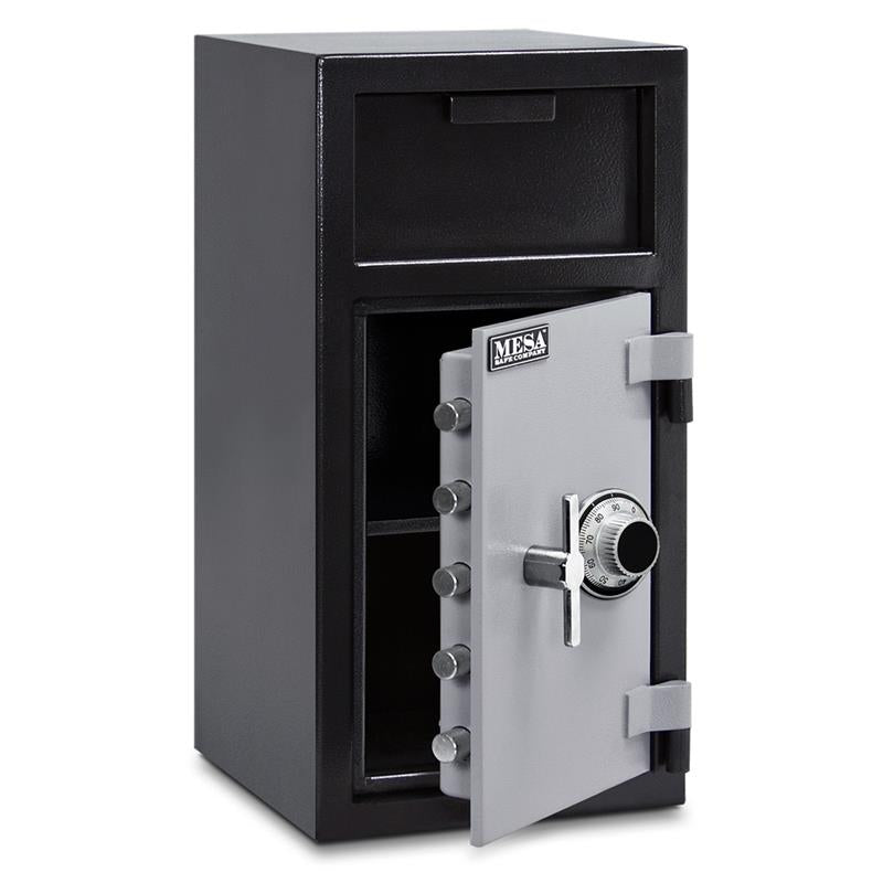Mesa MFL2714C Depository Safe with Combination Lock - Secure Cash, Valuables & Documents for Home, Office or Retail Use