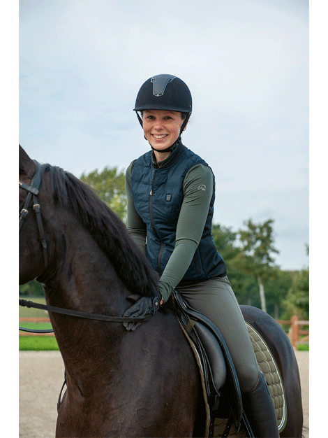 HKM Heated Vest for Men & Women - Lightweight Electric Heated Jacket with USB Charging - Perfect for Outdoor Activities, Hiking, and Winter Sports