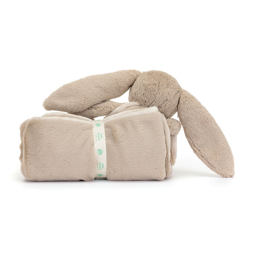 Soft Plush Bashful Bunny Blanket for Babies & Toddlers - Cozy Nursery Blanket for Cuddling, Swaddling & Sleep Time Comfort