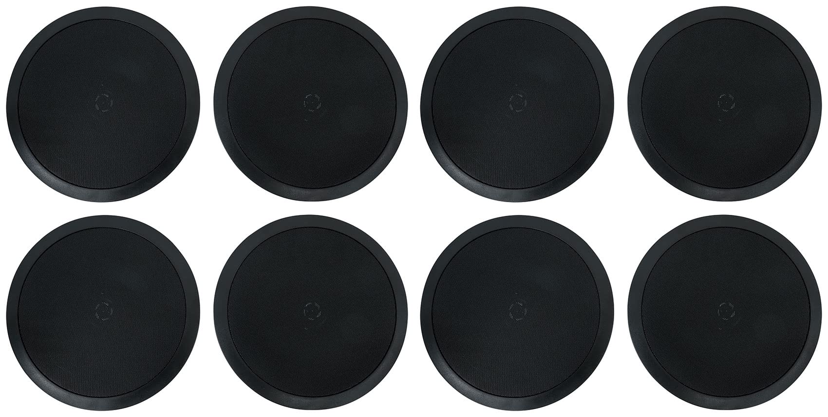 Rockville HC85-16 8 Inch 700 Watt In-Ceiling Home Theater Speakers (Pair, 16 Ohm) - Perfect for Surround Sound Systems, Home Cinemas, and Multi-Room Audio Setups