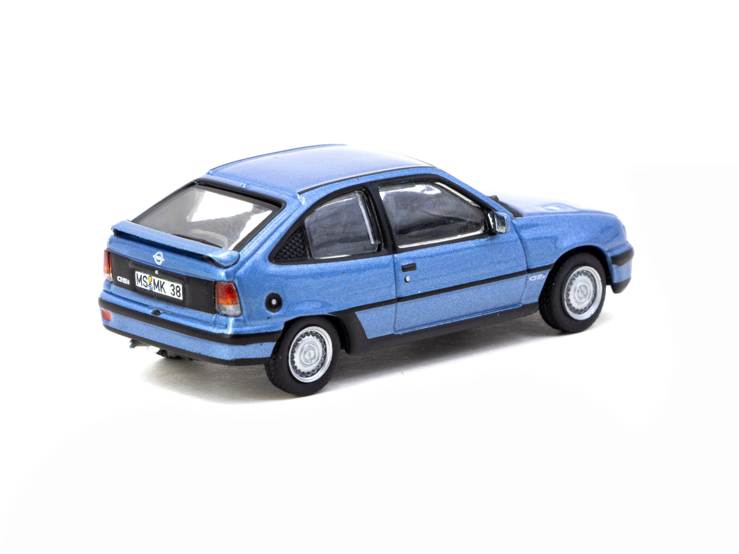 Tarmac Works 1/64 Scale Opel Kadett Gsi Diecast Model Car - Blue Metallic Finish | Collectible Miniature Vehicle for Display & Racing Scenes | Perfect for Diecast Collectors & Car Enthusiasts