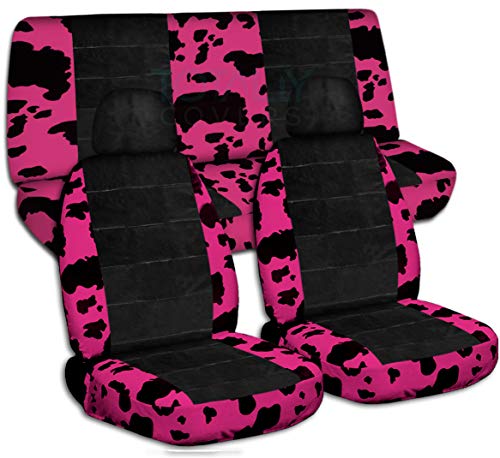 Pink-Black Cow & Black